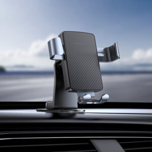 Borofone automobilinis laikiklis BH119 Refined gravitacinis przyklejany juodos spalvos - Image 8