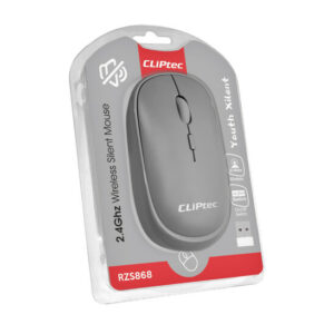 Cliptec Computer mouse Youth Xilent RZS868 wireless optical 1600DPI grey - Image 3