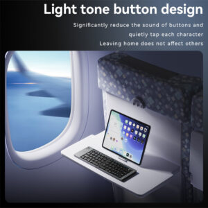 Yesido Keyboard KB27 wireless foldable black - Image 3