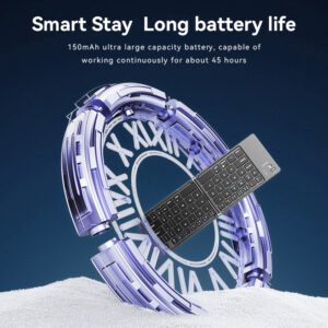 Yesido Keyboard KB27 wireless foldable black - Image 4