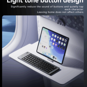 Yesido Keyboard KB27 wireless foldable black - Image 8