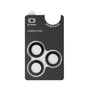Apsauginis stiklas Tel Protect 3D Lens Aramid Series on camera skirtas Apple iPhone 17 Pro/17 Pro Max (lens 3 pieces) - Image 2