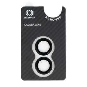 Apsauginis stiklas Tel Protect 3D Lens Aramid Series on camera skirtas Apple iPhone 17 (lens 2 pieces) - Image 2