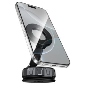 Borofone automobilinis laikiklis BH140 Gloria magnetinis skirtas szyby juodos spalvos - Image 2