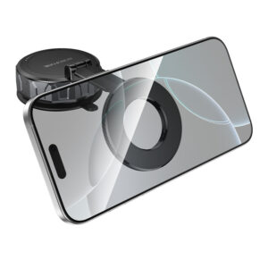 Borofone automobilinis laikiklis BH140 Gloria magnetinis skirtas szyby juodos spalvos - Image 5