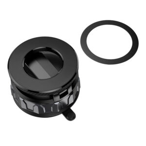 Borofone automobilinis laikiklis BH140 Gloria magnetinis skirtas szyby juodos spalvos - Image 6