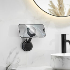 Borofone automobilinis laikiklis BH140 Gloria magnetinis skirtas szyby juodos spalvos - Image 7