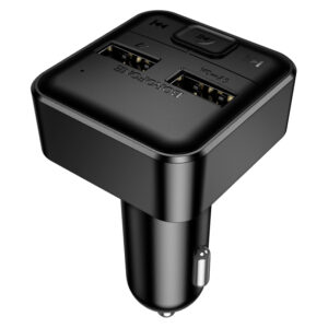 Borofone Transmitter FM BC63 Selecto MP3, Bluetooth - 2xUSB - juodos spalvos - Image 4