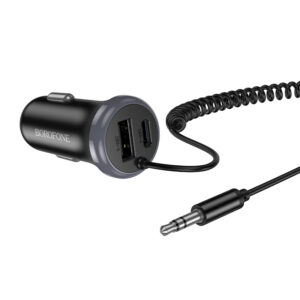 Borofone garso imtuvas Bluetooth AUX BC64 Contento juodos spalvos - Image 3