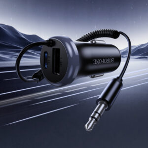 Borofone garso imtuvas Bluetooth AUX BC64 Contento juodos spalvos - Image 6