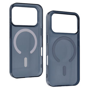 Transparent Slim Magsafe dėklas skirtas Apple iPhone 17 Pro Max deep mėlynos spalvos - Image 4