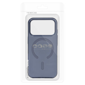 Transparent Slim Magsafe dėklas skirtas Apple iPhone 17 Pro Max deep mėlynos spalvos - Image 6