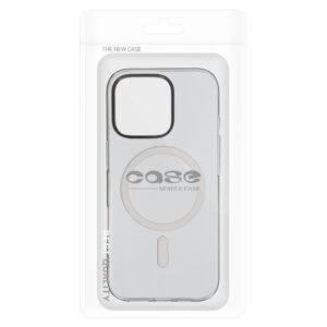 Transparent Slim Magsafe dėklas skirtas Apple iPhone 16 pilkos spalvos - Image 6