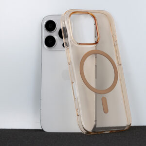 Transparent Slim Magsafe dėklas skirtas Apple iPhone 16 Pro desert - Image 5