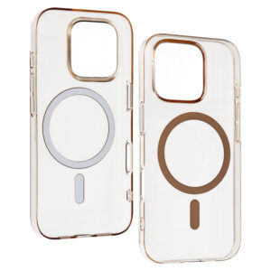 Transparent Slim Magsafe dėklas skirtas Apple iPhone 14 desert - Image 4