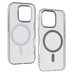 Transparent Slim Magsafe dėklas skirtas Apple iPhone 16 Pro graphite - Image 4