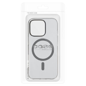 Transparent Slim Magsafe dėklas skirtas Apple iPhone 14 Pro graphite - Image 6