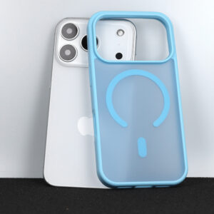 Tel Protect Aura Matte Magsafe dėklas skirtas Apple iPhone 17 Pro mėlynos spalvos - Image 5