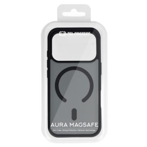 Tel Protect Aura Matte Magsafe dėklas skirtas Apple iPhone 17 Air juodos spalvos - Image 7