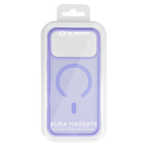 Tel Protect Aura Matte Magsafe dėklas skirtas Apple iPhone 17 Pro Max violetinės spalvos - Image 7