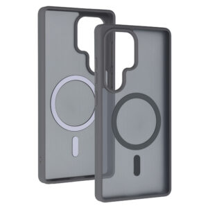 Tel Protect Aura Matte Magsafe dėklas skirtas Samsung Galaxy S25 Ultra pilkos spalvos - Image 4