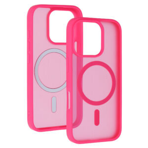Tel Protect Aura Matte Magsafe dėklas skirtas Apple iPhone 16 Pro Max hot rožinės spalvos - Image 4