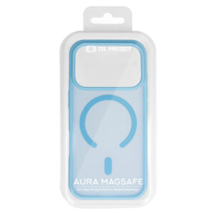 Tel Protect Aura Matte Magsafe dėklas skirtas Apple iPhone 17 Air mėlynos spalvos - Image 7