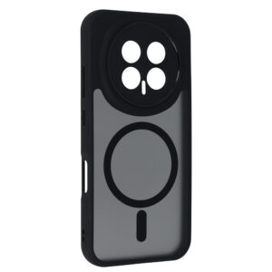 Full Matte Mag dėklas skirtas Honor Magic 8 juodos spalvos - Image 2