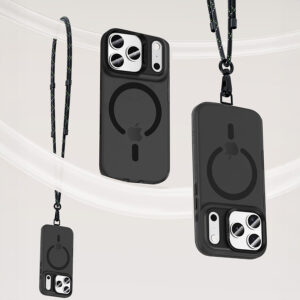 Benks Magnetic Lucid Armor dėklas (K069) skirtas Apple iPhone 17 Pro juodos spalvos (Camera Control Button) - Image 7