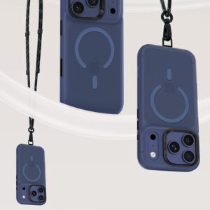 Benks Magnetic Lucid Armor dėklas (C069) skirtas Apple iPhone 17 Pro mėlynos spalvos (Camera Control Button) - Image 7