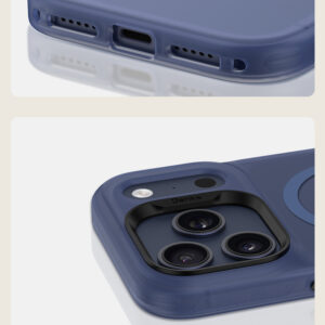 Benks Magnetic Lucid Armor dėklas (C069) skirtas Apple iPhone 17 Pro mėlynos spalvos (Camera Control Button) - Image 9