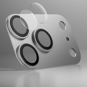 Benks Apsauginis stiklas Warrior Metal Integrated Lens Protector (C069) skirtas Apple iPhone 17 Pro (lens 3 vnt) oranžinės spalvos - Image 6