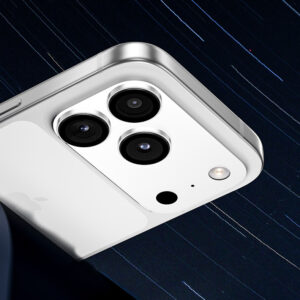 Benks Apsauginis stiklas Glass Warrior Lens Protector on camera skirtas Apple iPhone 17 Pro/17 Pro Max (lens 3 vnt) silver - Image 6