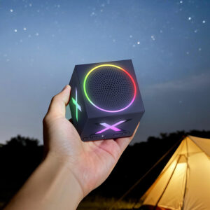 Borofone nešiojama Bluetooth kolonėlė BR101 Rubik baltos spalvos - Image 5