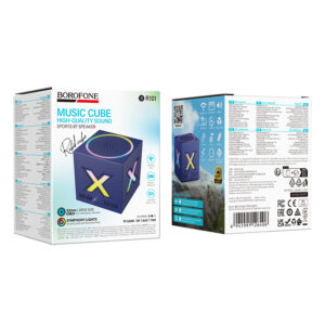 Borofone nešiojama Bluetooth kolonėlė BR101 Rubik mėlynos spalvos - Image 5