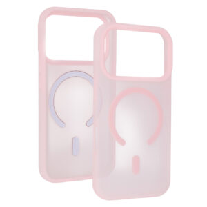Tel Protect Mist Matte Magsafe dėklas skirtas Apple iPhone 17 Pro light rožinės spalvos - Image 4