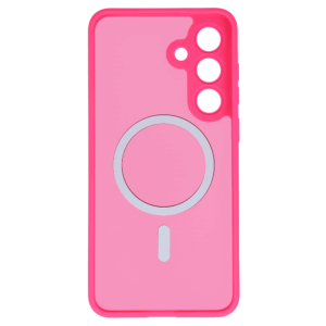 Tel Protect Aura Matte Magsafe dėklas skirtas Samsung Galaxy S25 FE hot rožinės spalvos - Image 4