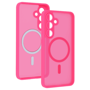 Tel Protect Aura Matte Magsafe dėklas skirtas Samsung Galaxy S25 FE hot rožinės spalvos - Image 5