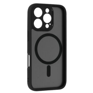 Full Matte Mag dėklas skirtas Xiaomi 17 Pro Max 5G juodos spalvos - Image 2