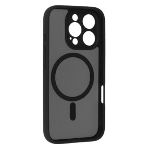 Full Matte Mag dėklas skirtas Xiaomi 17 Pro Max 5G juodos spalvos - Image 3