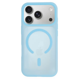 Tel Protect Mist Matte Magsafe dėklas skirtas Apple iPhone 15 light mėlynos spalvos - Image 2