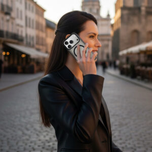 Tel Protect Mist Matte Magsafe dėklas skirtas Apple iPhone 17 juodos spalvos - Image 6