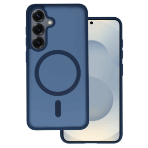 Tel Protect Aura Matte Magsafe dėklas skirtas Samsung Galaxy S25/S24 mėlynos spalvos - Image 2