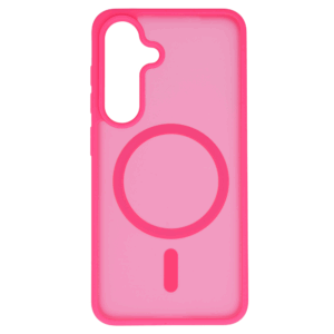 Tel Protect Aura Matte Magsafe dėklas skirtas Samsung Galaxy S25/S24 hot rožinės spalvos - Image 3