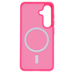 Tel Protect Aura Matte Magsafe dėklas skirtas Samsung Galaxy S25/S24 hot rožinės spalvos - Image 4
