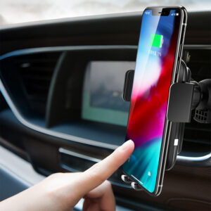 Rock Magnetic gravity car holder EDZ-03 induction to air vent black - Image 4