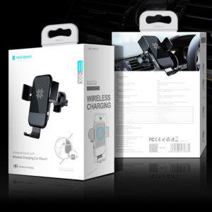 Rock Magnetic gravity car holder EDZ-03 induction to air vent black - Image 9