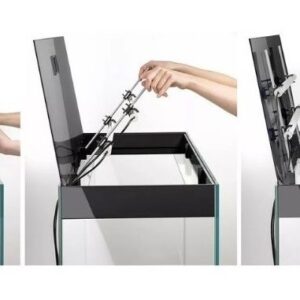 Aquael Glossy 405L LED D&N Juodas - Image 3