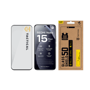 Tactical Apsauginis stiklas Shield 5D skirtas Xiaomi Redmi Note 15 Pro+ Black - Image 2