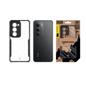 Tactical Quantum Stealth d4klas skirtas Xiaomi Redmi 15 Clear/Black - Image 2